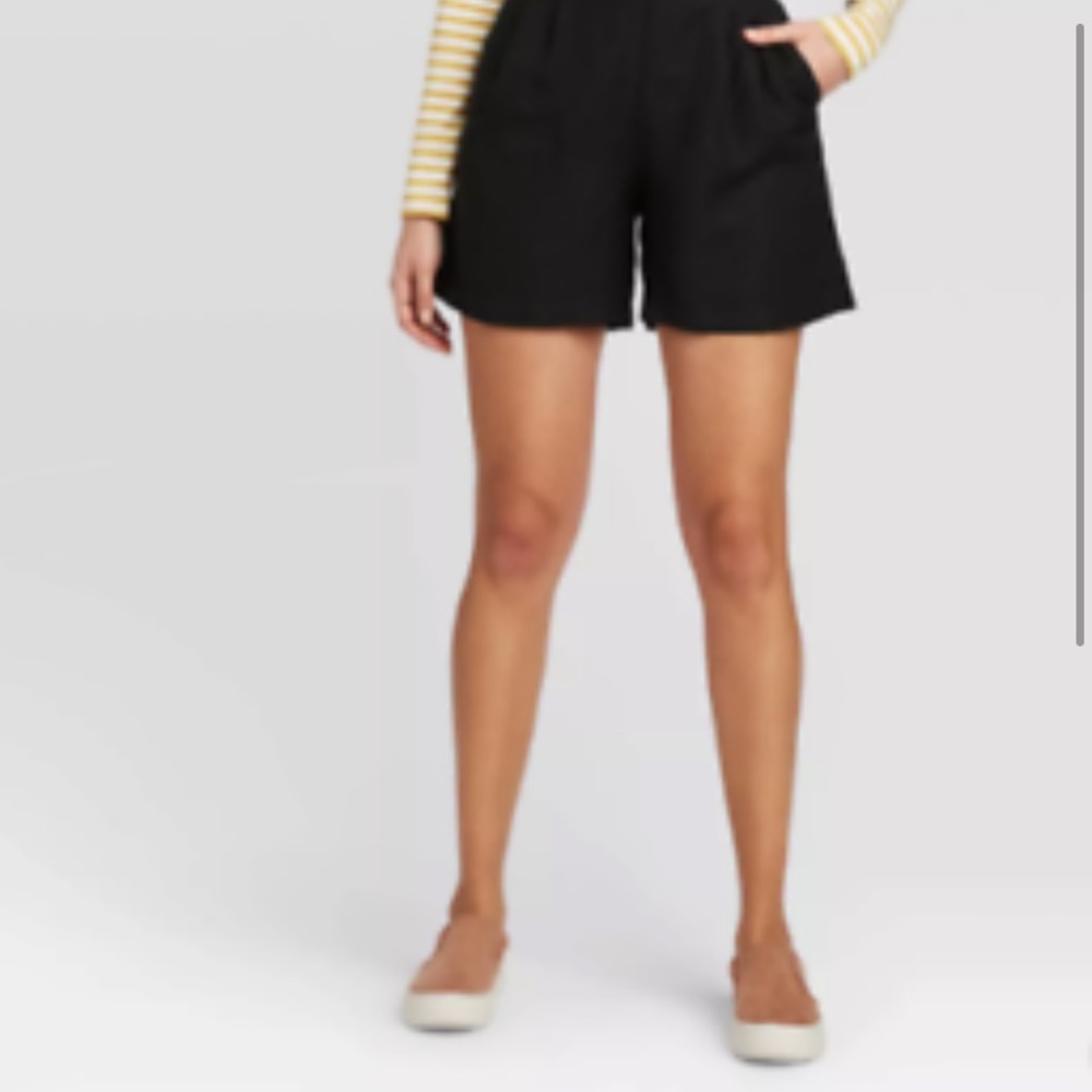 a new day Mid Rise Linen Pull on Shorts
